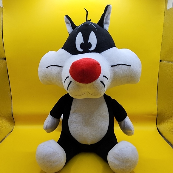 Warner Bros. Other - 2023 Looney Tunes Sylvester Cat Plush 10" Toy Factory - Clean!